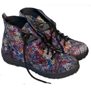 V Italia 1041 Kiki Dark Mosaic Genuine Leather