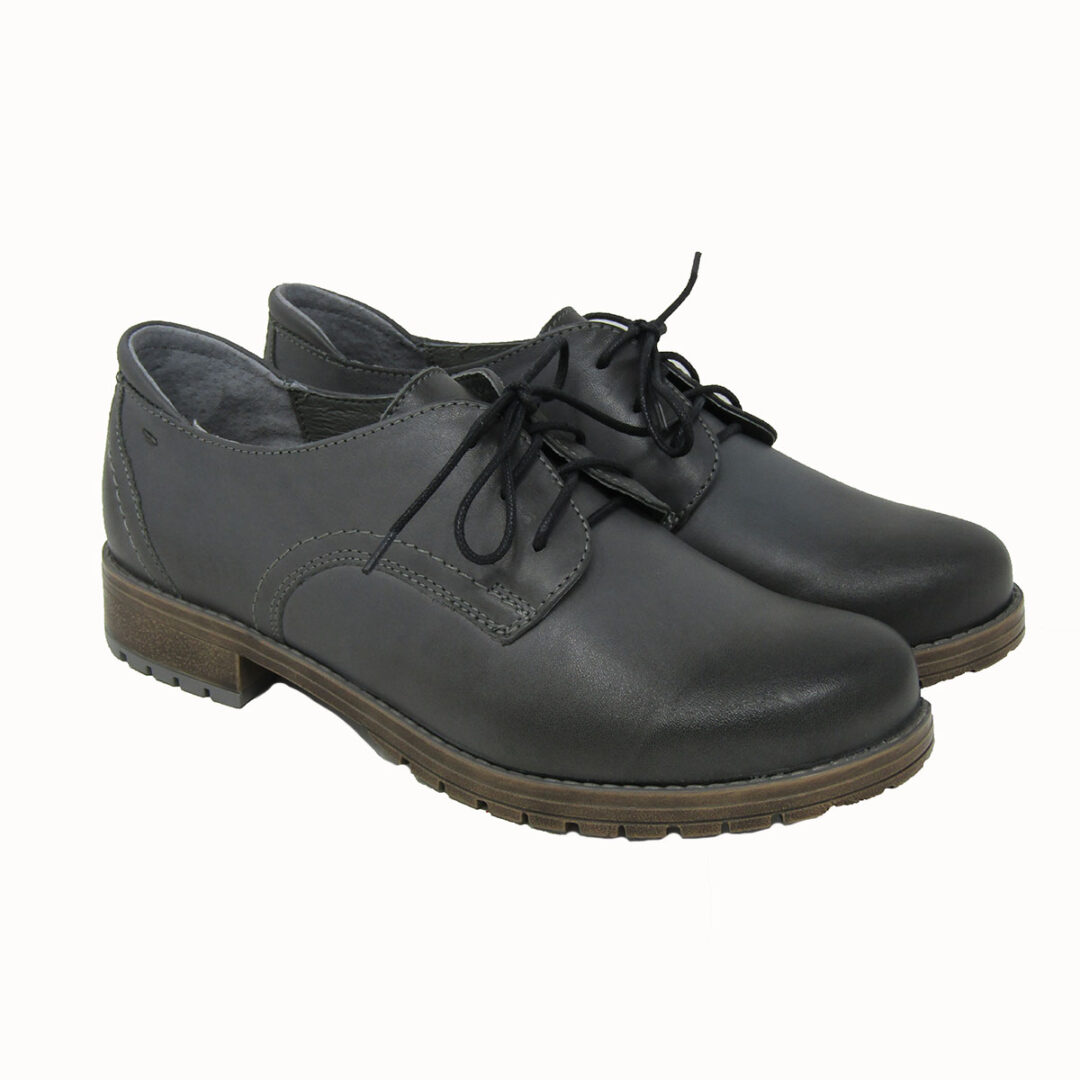V-Italia 1753 Gina 2 In Gray Hand Brushed Leather