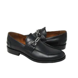 Diego Loafer with metal keeper hand sawn wide fit only 43 and 46 left
