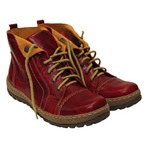 Kiki Red Venezia Leather with Leather Lining only size 37 left