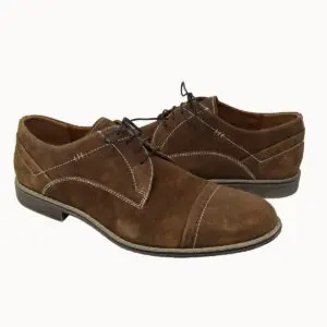 V Italia Renaldo Crosta Light Brown Sanded Nubuck Leather