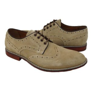 V-Italia Renaldo Genuine Nubuck Leather Beige only 42 & 44 left
