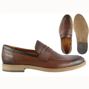 Simone Loafer Brown Burnish Leather