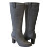 V-Italia Jill 1197 Gray Burnished Genuine Leather only 36 left