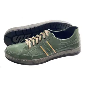 Rocco2 Updated Sole in Dark Green Mano Scrunch Leather