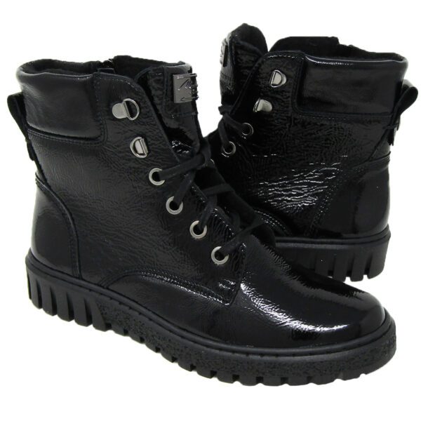 Celina in black patent genuine leather only 37 left - Image 2