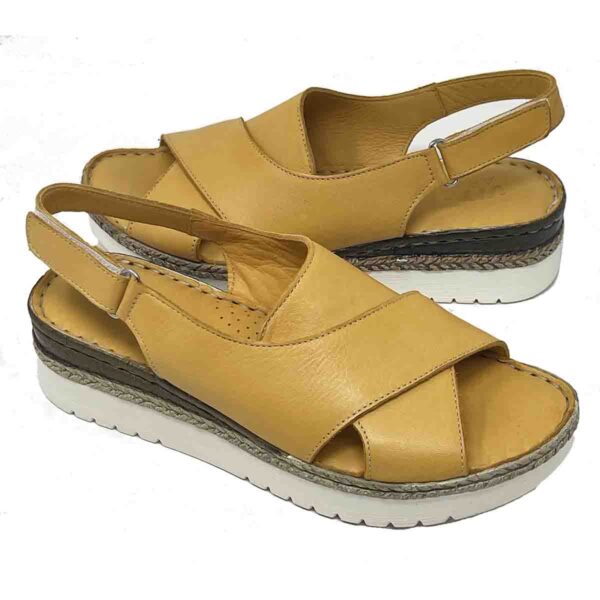 Vital Arch Salsa Soft Nappa Leather in Soft Yellow