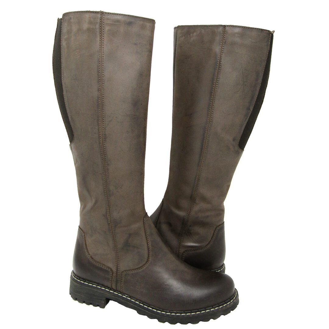 Sienna Tall Genuine Leather boots only size 37 wool lined - Image 2