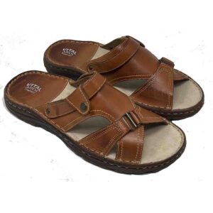 Juan  Brown Genuine Leather Sandals