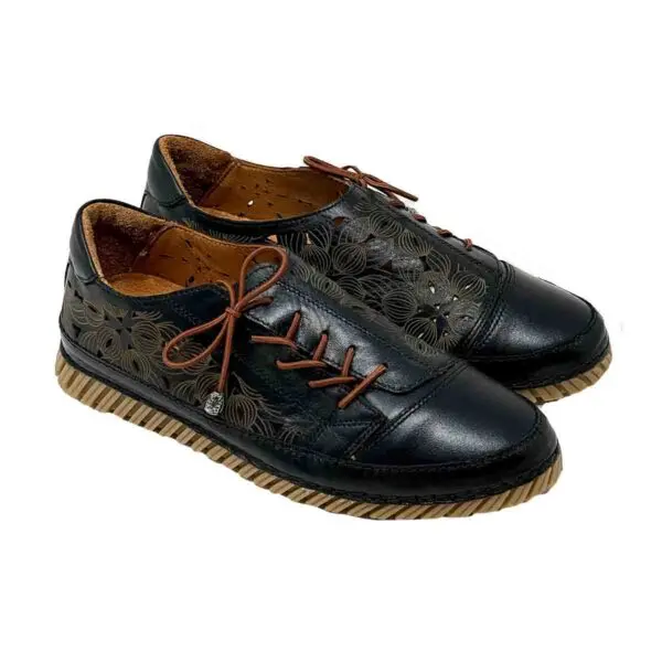 Vital Arch Lorena Soft Comfort Walking Flats - Image 2
