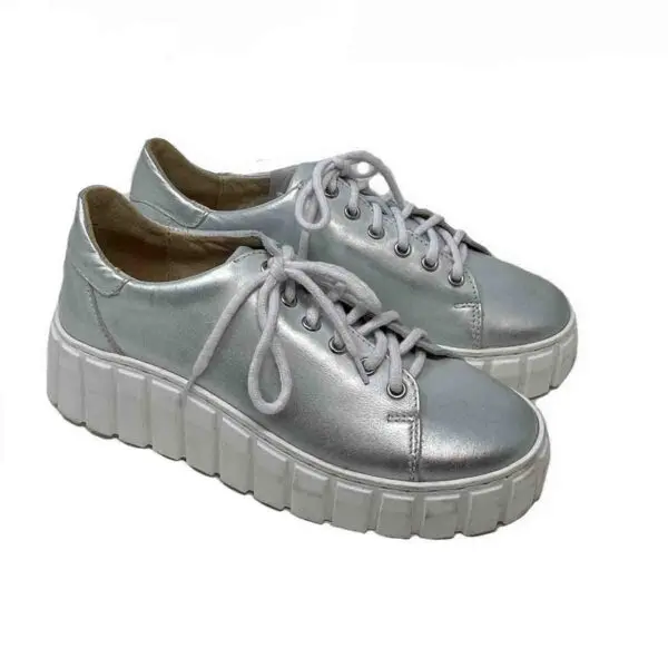 Cleo Silver Genuine Leather only 37 left