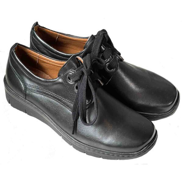 Vital Arch 602 Soft Black Lace up with arch support - Image 2