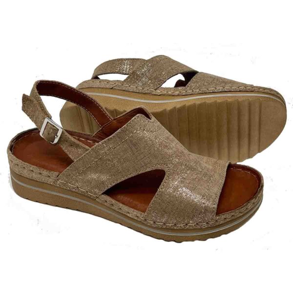 Ronda Beige Gold Genuine Leather only 37 left