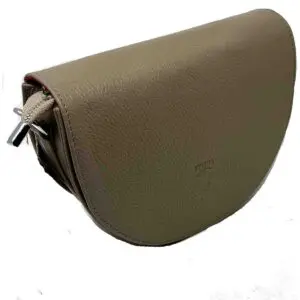 Jackie Small Messanger Style Cross Body Handbag in Beige