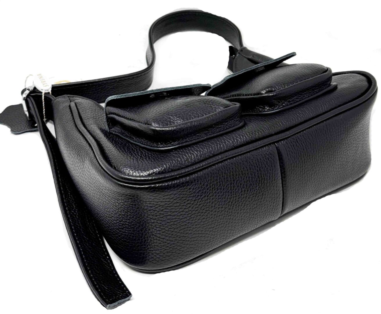 Belinda  Genuine Pebble Leather Shoulder Bag - Image 2