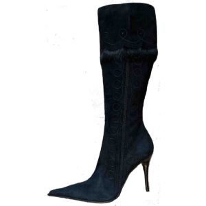 Mavis Milano Genuine Suede Boots on Stiletto Only 38 left perfect of size 7 .5 US