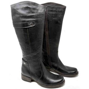 Lori Dark Brown  Distress Leather Boots only 37 left