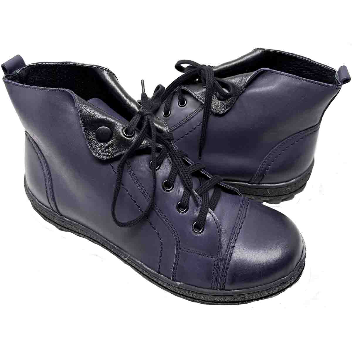 Kiki 1041- Plum Color Genuine Leather with removable comfort insert - Image 2