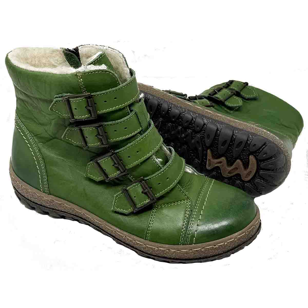 Kiki 4026 in Soft Green Mano Genuine Leather only 38 left - Image 2